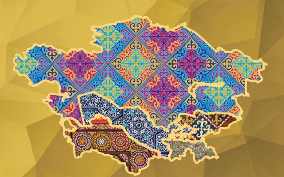 Central asia. Центральная Азия. Центральная Азия фон. Казахстан в 2027. Геометрия из средней Азии.