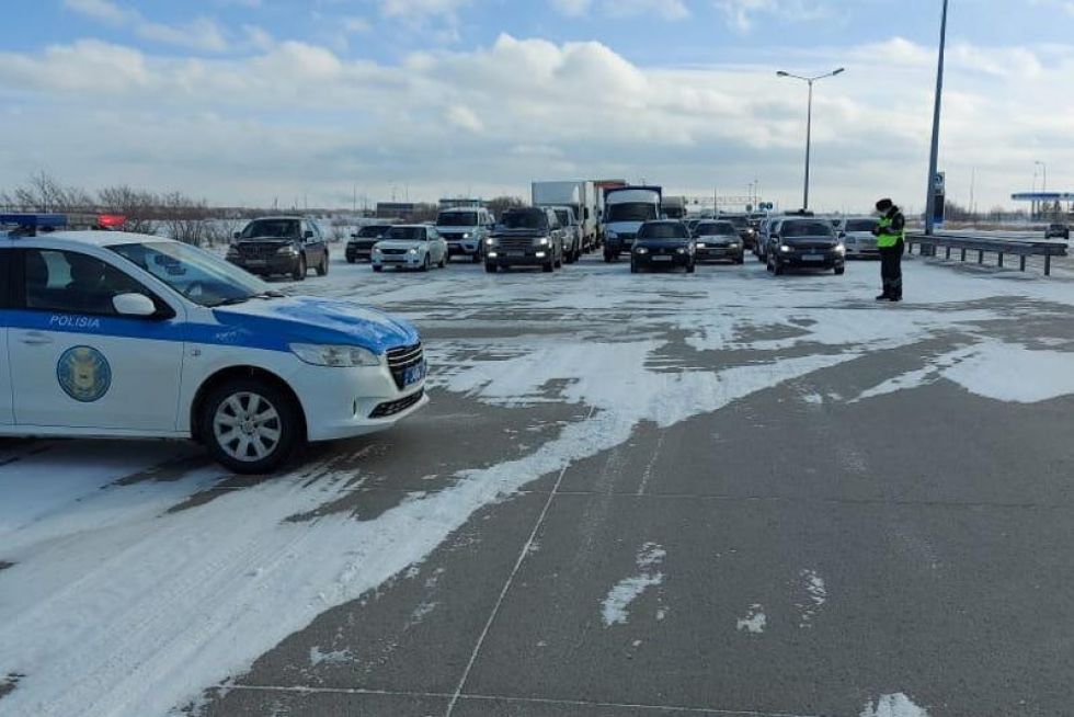 Автомобильное движение в Астане