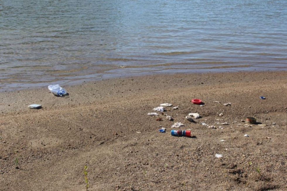 Владельца пляжа в пойме Иртыша обязали вывезти мусор и возместить ущерб ...
