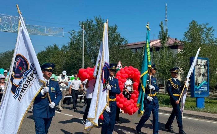 В Карагандинской области отпраздновали 70-летие Приозёрска