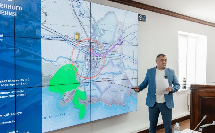 В Атырау обсудили проект Генерального плана развития города до 2040 года