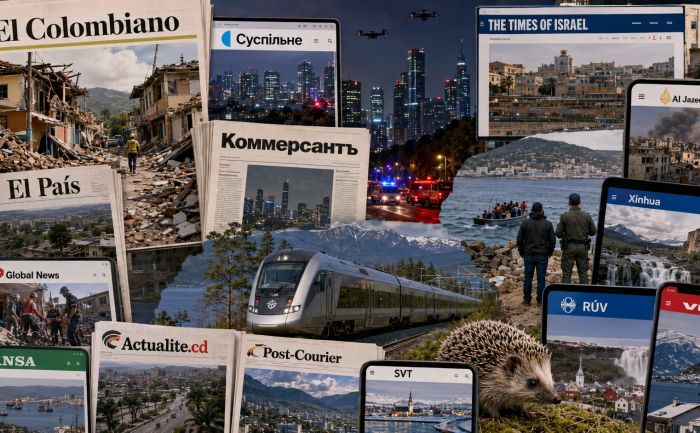 Землетрясение в Колумбии, мировые конфликты, свадебный бум, затмение, шведская контрразведка и ежи