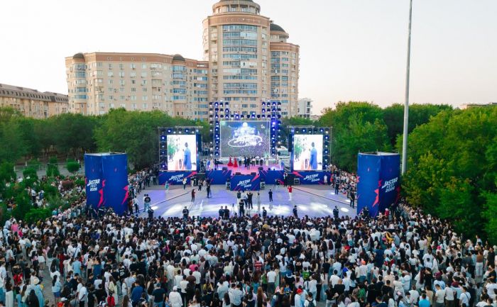В Атырау прошел фестиваль Жастар Fest – 2026