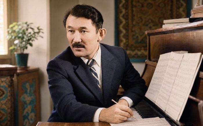 Автор музыки гимна Казахстана Шамши Калдаяков и челлендж, объединивший 30 стран