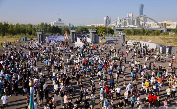 Более 2,5 тысячи человек вышли на старт «ALMATY RUN» в Астане