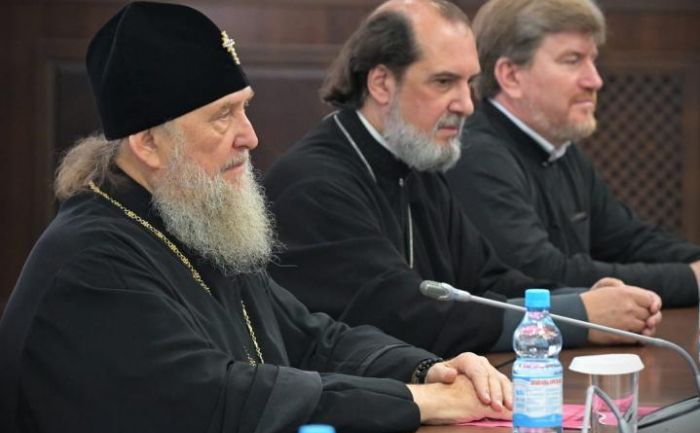 Митрополит Александр встретился с акимом Асаином Байхановым