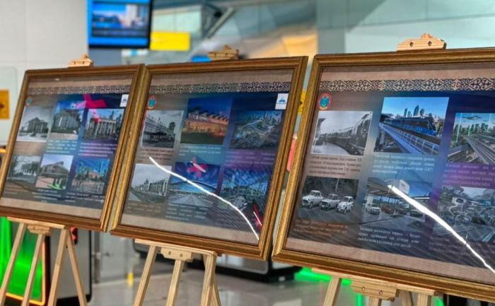 История Астаны в кадрах: фотодокументальная выставка на станции Tarlan Astana