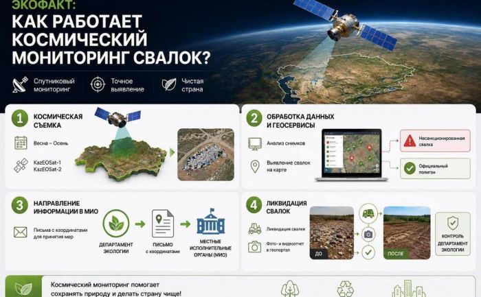 Как космический мониторинг помогает выявлять свалки
