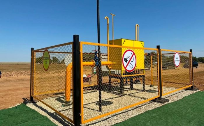 Природный газ пришел в село Тумабулак Айтекебийского района