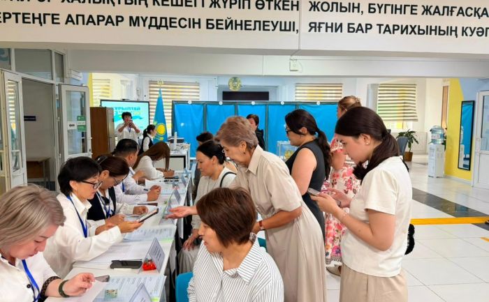 Более полумиллиона алматинцев проголосовали на выборах в Курылтай
