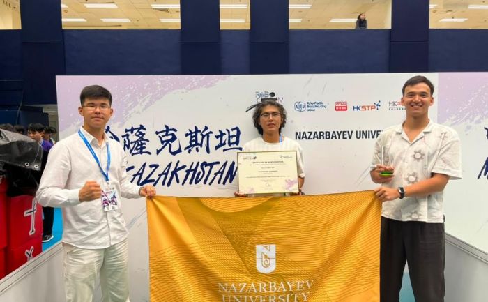 Казахстанские студенты завоевали международную награду на ABU Robocon 2026