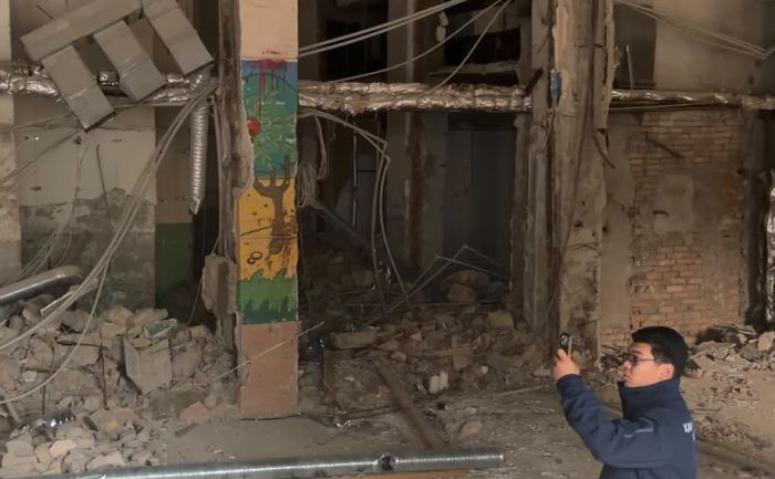 В Алматы пресечена незаконная реконструкция помещения в ЖК Три богатыря
