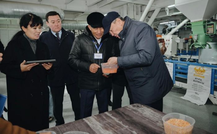От больницы до фудпарка: аким области оценил ключевые проекты в районе имени Г. Мусрепова
