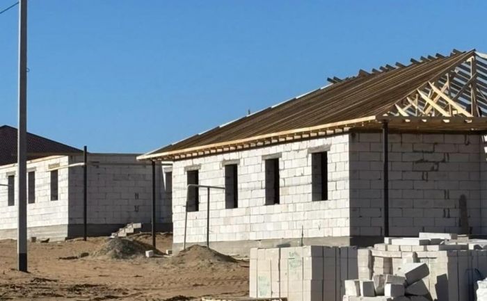 В Иргизе строятся 90 домов для социально уязвимых слоёв населения