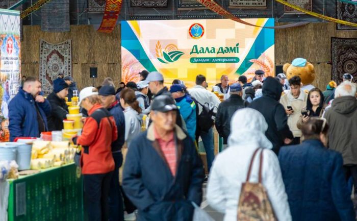 На ярмарках «Дала дәмі» за три недели продали более 13 тысяч тонн продуктов