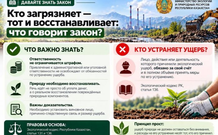 Кто загрязняет — тот и восстанавливает: что говорит закон