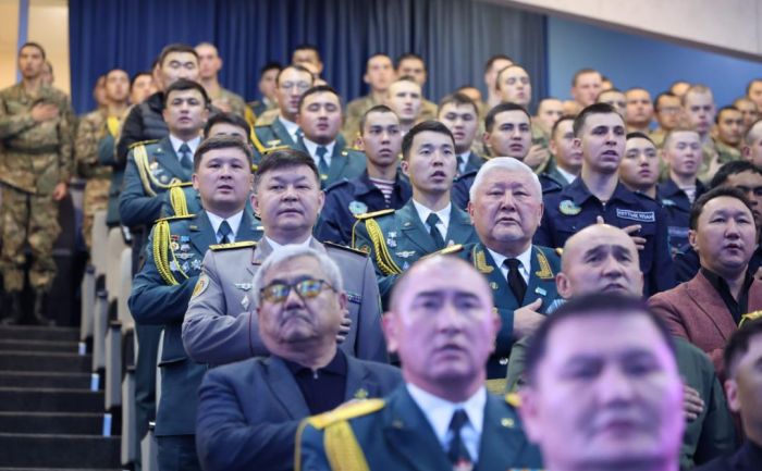 Воинская часть Нацгвардии в Караганде отметила 60-летие службы