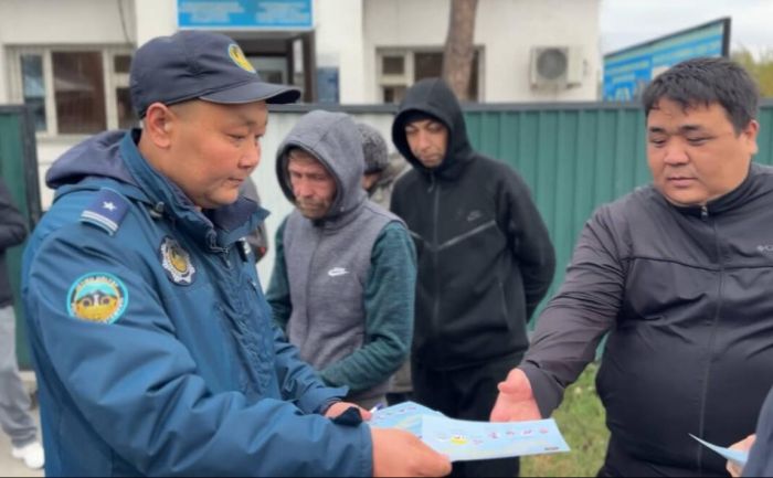 Полиция проводит встречи с населением в области Жетысу