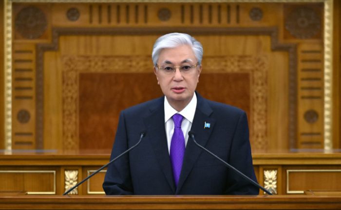 Поздравление Президента Республики Казахстан Касым-Жомарта Токаева с Днем Республики