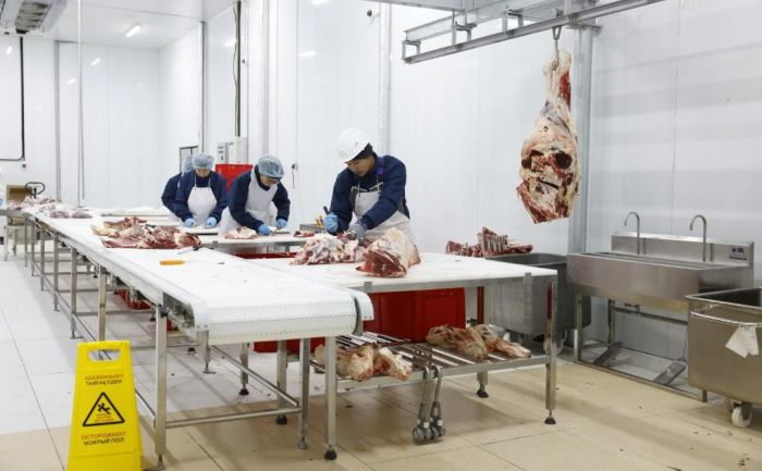 В Алматинской области запустили крупный мясоперерабатывающий завод