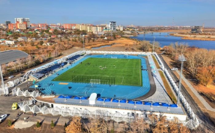 В Костанае открыли многофункциональный стадион