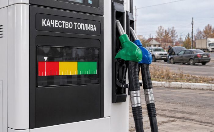 Коллапс на трассе: в Кокшетау после заправки заглохли более 20 автомобилей