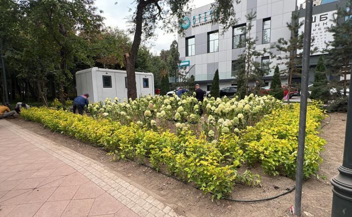 В Алматы формируют единую пешеходную зону по улице Карасай батыра