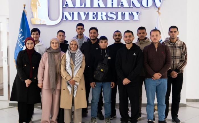 Ualikhanov University принял студентов из Палестины