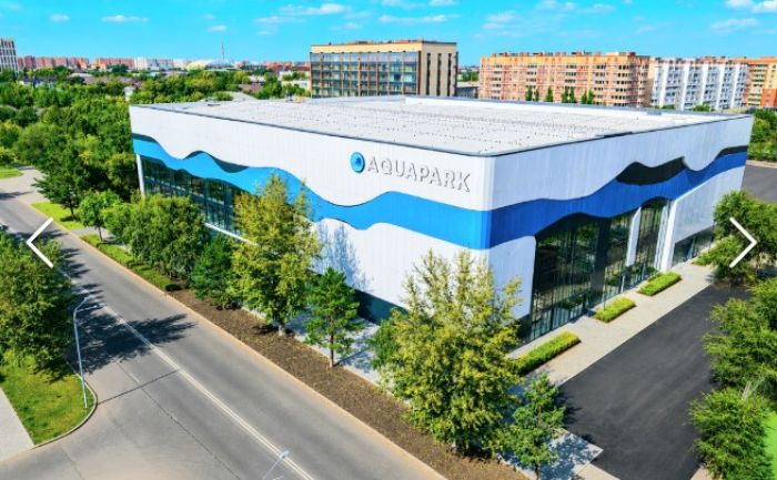 В Костанае открылся самый крупный в стране крытый аквапарк