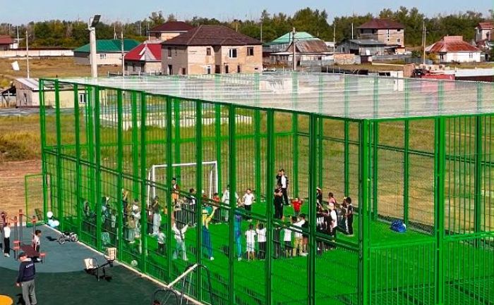 Пустырь в Астане превратили в новое общественное пространство