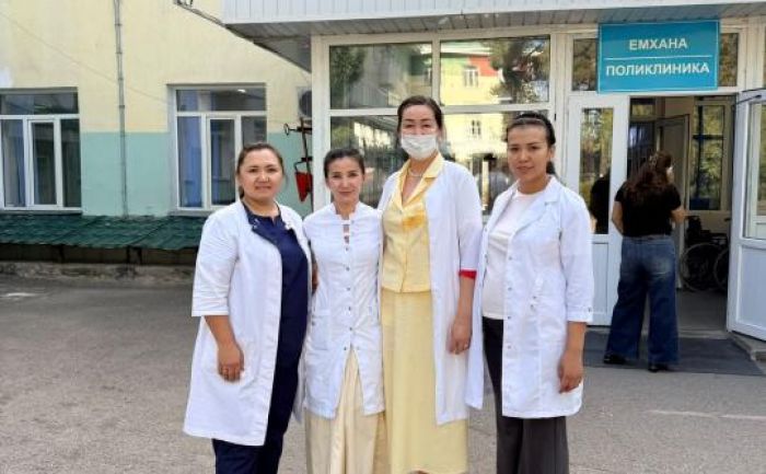 Жители районов Алматинской области получают помощь от врачей с зарубежной подготовкой