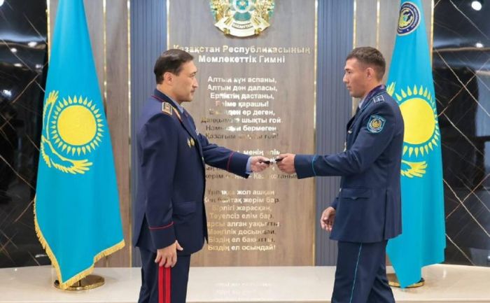В МВД чествовали призеров VI Всемирных игр кочевников