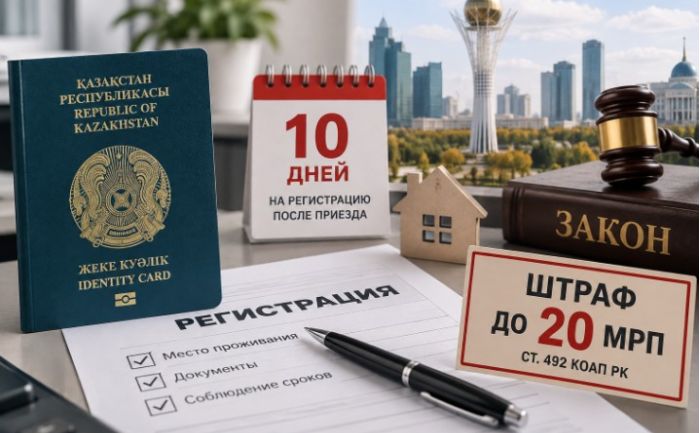 В Астане более 41 тыс. человек привлекли к ответственности за проживание без регистрации