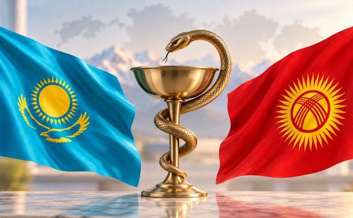 Казахстанские врачи обследовали более 1,3 тысячи жителей Кыргызстана