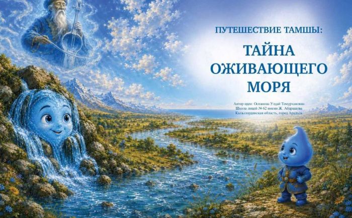 Педагоги Кызылординской области разработали экологические сказки о бережном отношении к воде