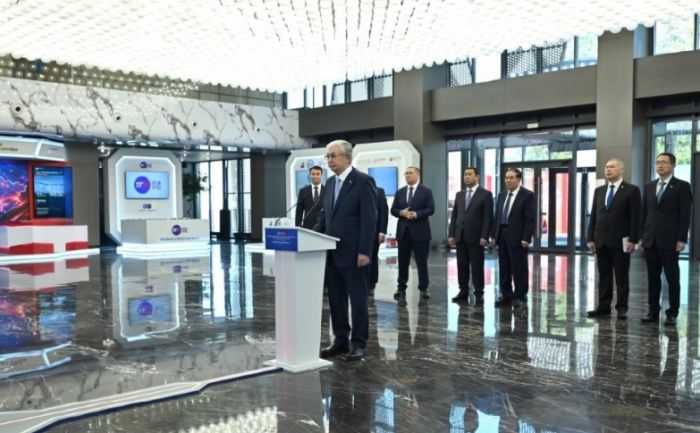 Глава государства принял участие в церемонии запуска завода по глубокой переработке кукурузы