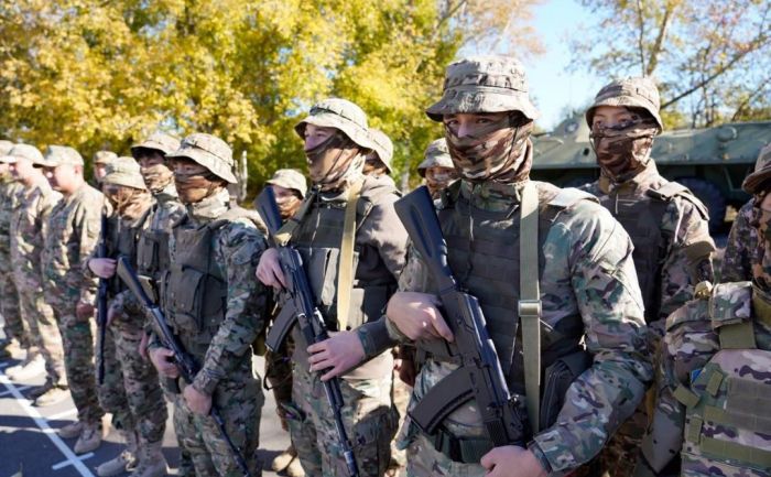 Военная подготовка и командный дух: 150 жассарбазовцев померились силами в Астане