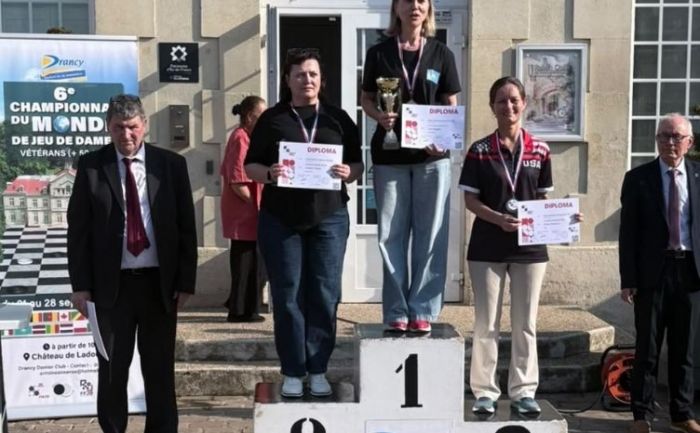 Четыре медали чемпионата мира по шашкам завоевали спортсменки из Абая