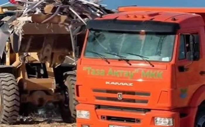 В Актау после космического мониторинга начали ликвидацию 26 стихийных свалок